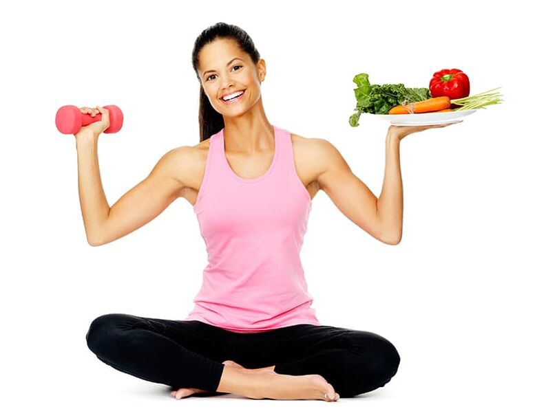Telesna aktivnost in pravilna prehrana vam bosta pomagala do vitke postave