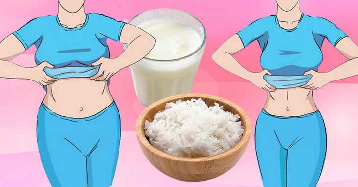 Hujšanje na kefir-riževi dieti