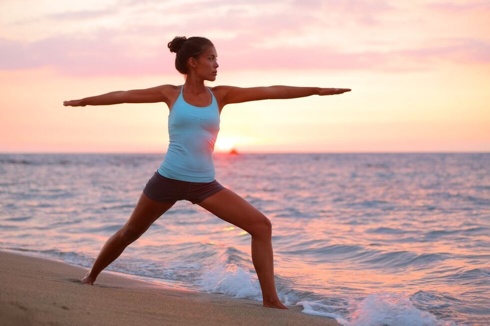 joga vaje za hujšanje